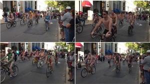 Philadelphia Naked Bike Ride 2017 PART 2 OF 4