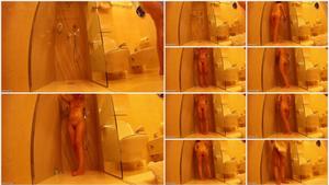 Spying on shower and masturbation in bathtub