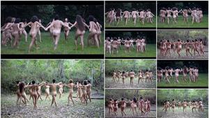 Brazilian Nude Women in Group