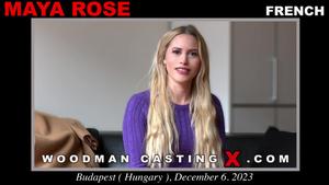 Woodman Pemeran X - Maya Rose