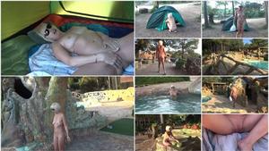 Naked in a Spanish Camping