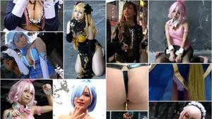 Cosplay_137 [全高清影片]2018中國cosplay活動展覽合影會（16）女兒的迷人cosplay秀第1部分 淫蕩新娘服裝