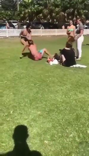 Teen girls fight accidents