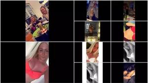 Blonde made sex selfie video with her sugar daddy